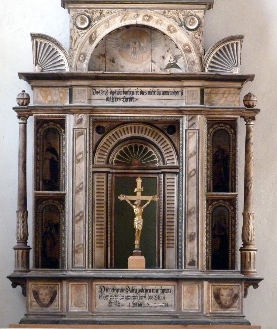 Flötner Altar (Ansbach) Altarkörper