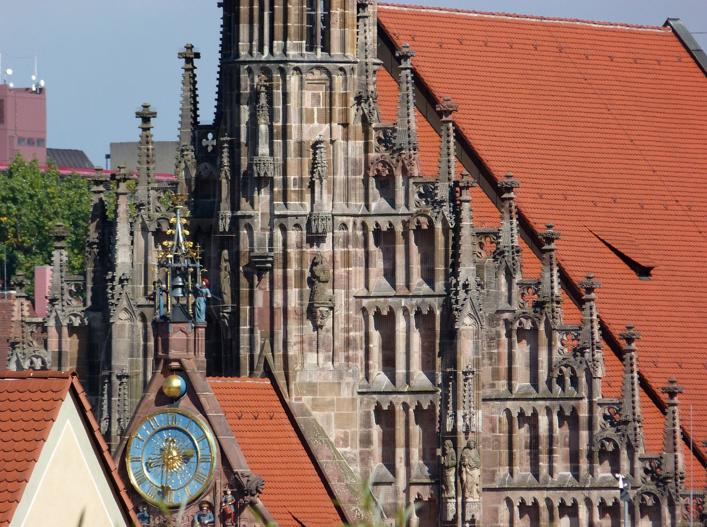 Die Frauenkirche als Architektur Treppengiebel