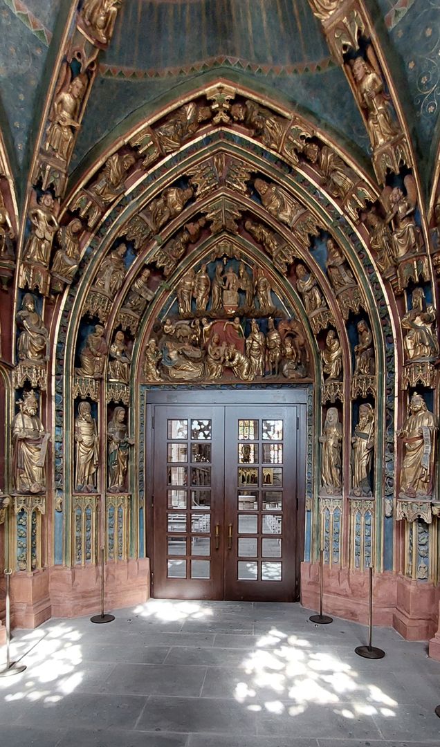 Die Frauenkirche als Architektur Vorhalle, Binnenportal