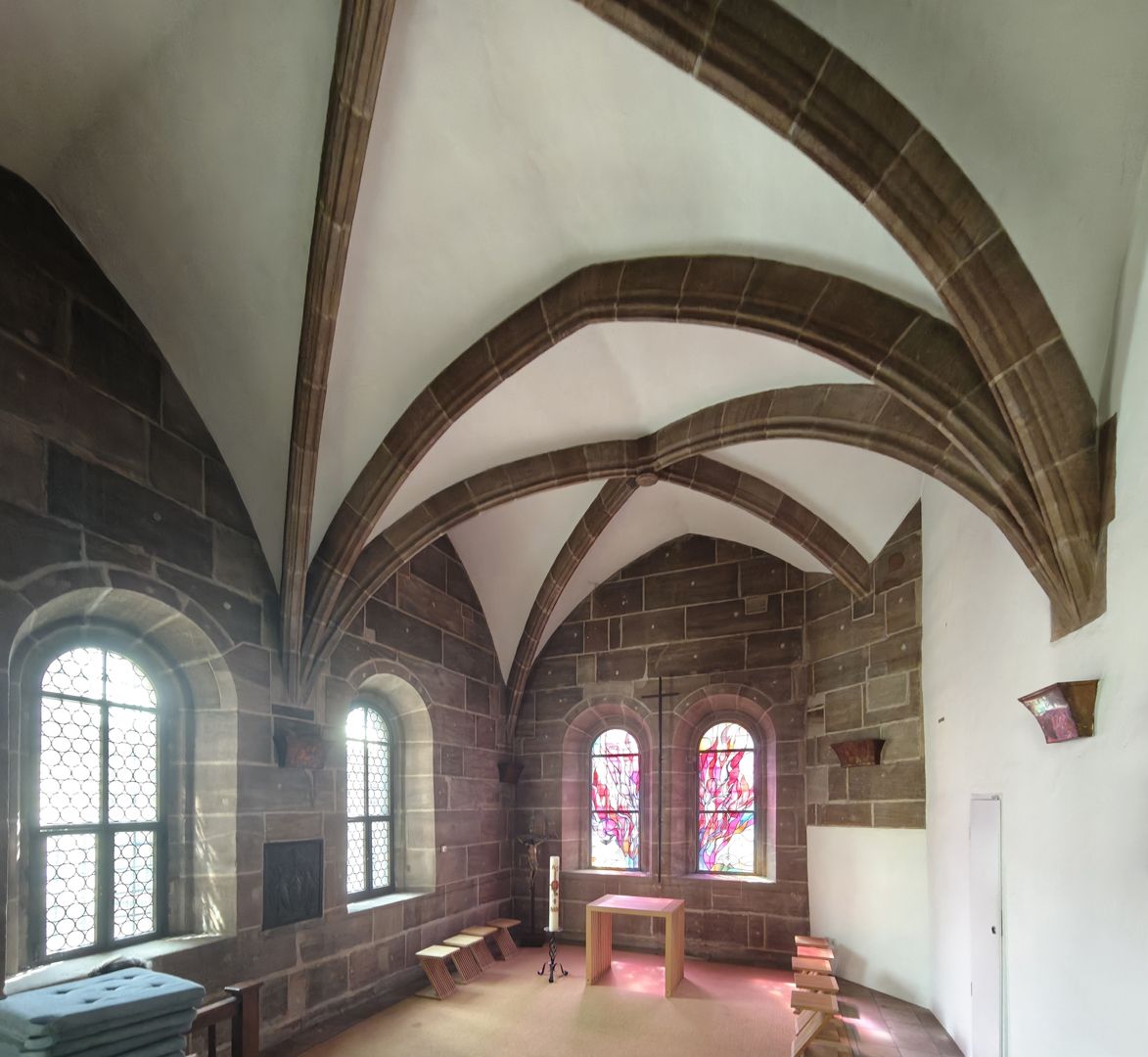 Die Frauenkirche als Architektur Raum der oberen Sakristei