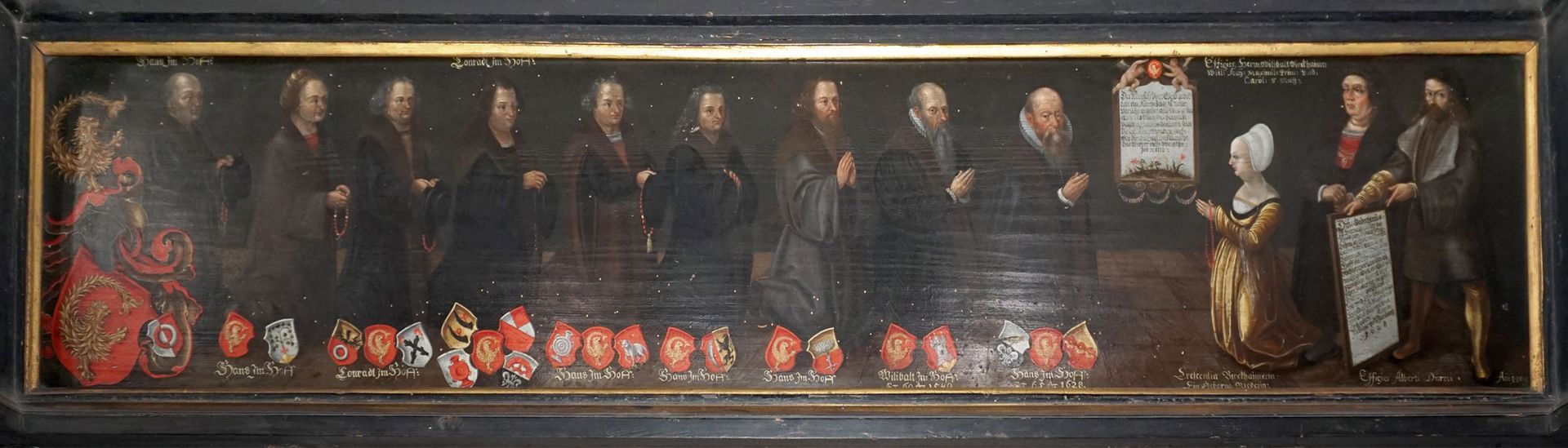 Gedächtnistafel für Willibald Imhoff Kunstwerk virtuelles Museum