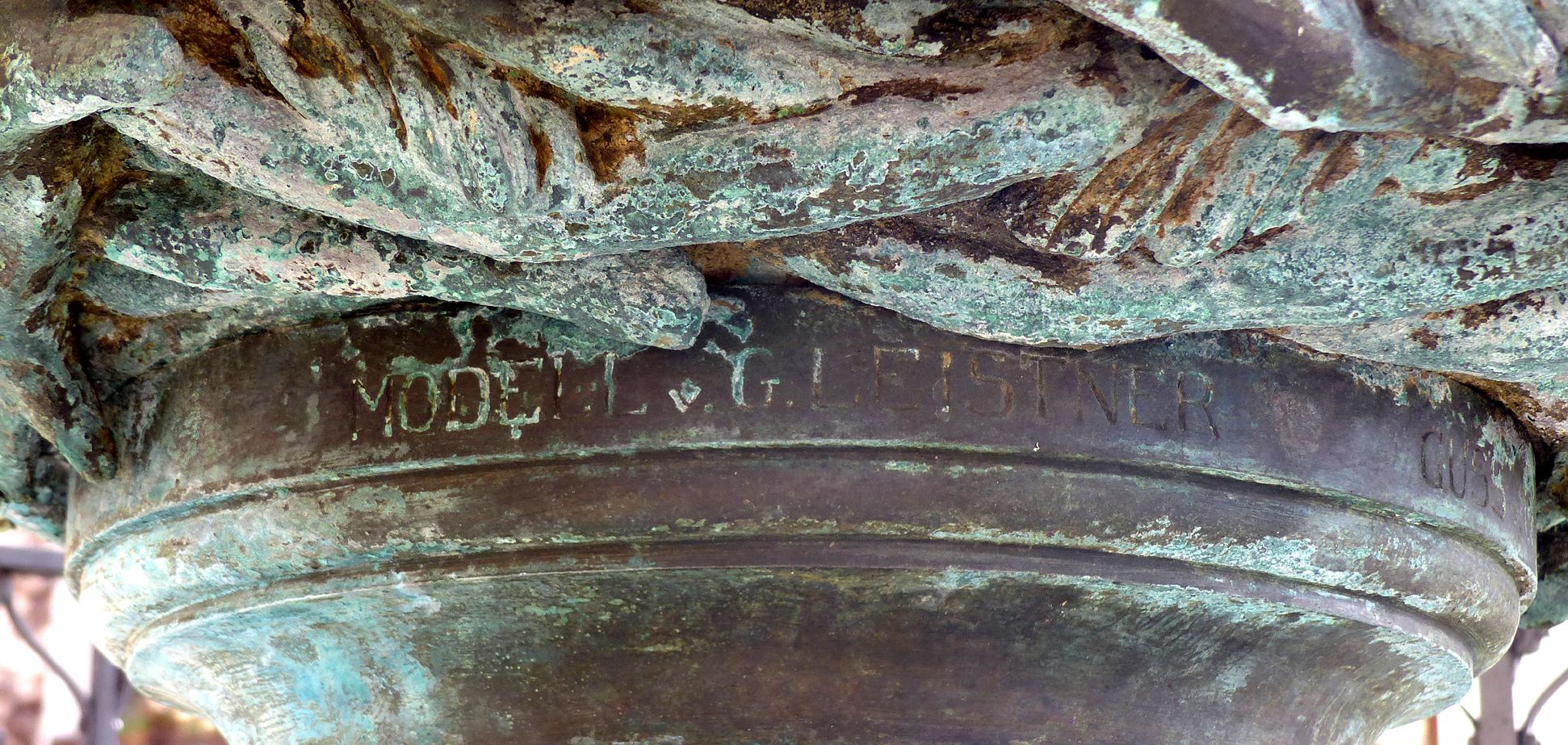 Geiersbrünnlein Inschrift, Modell G. Leistner