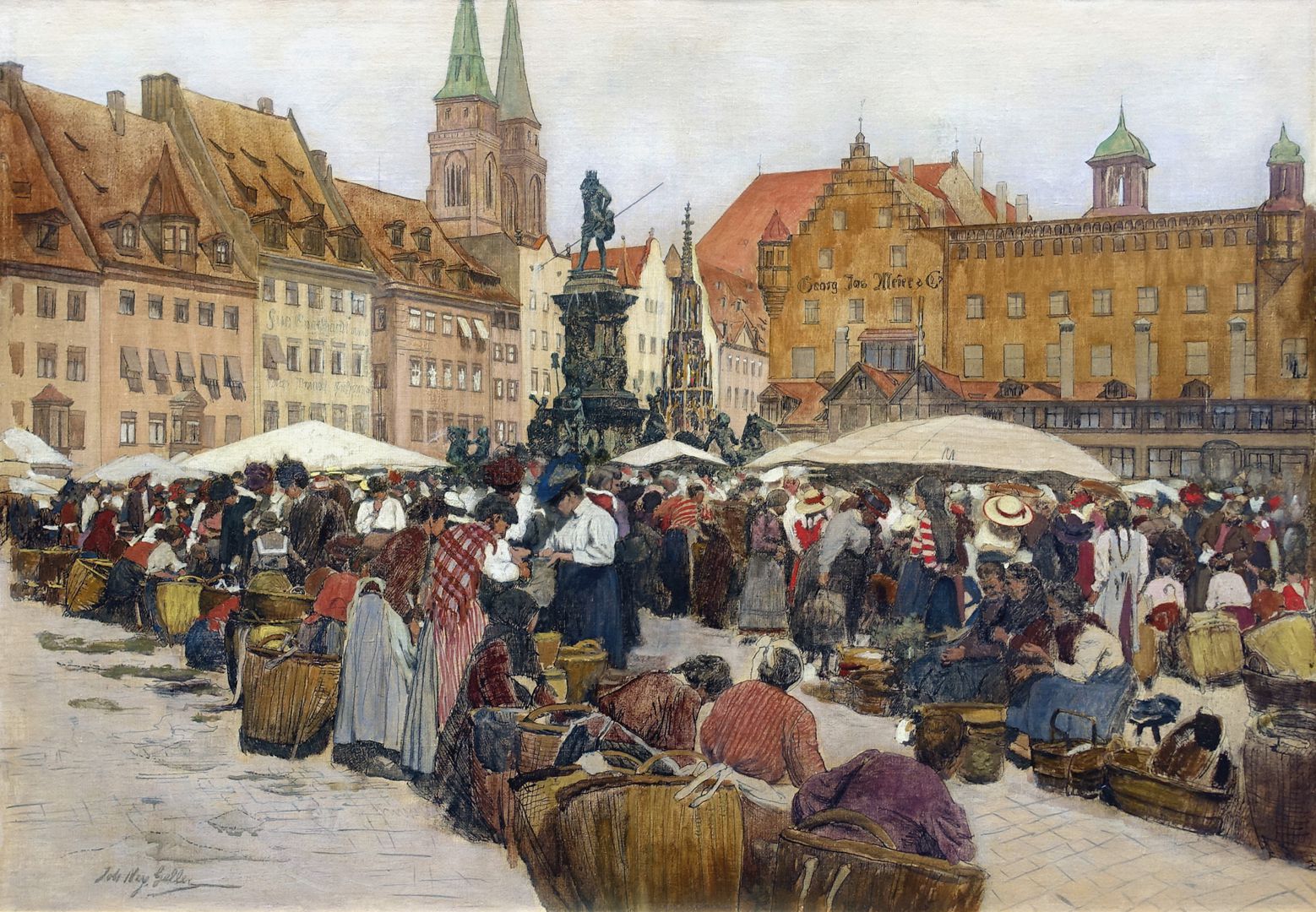 Hauptmarkt in Nürnberg 