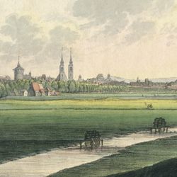 Nürnberg von der Abendseite