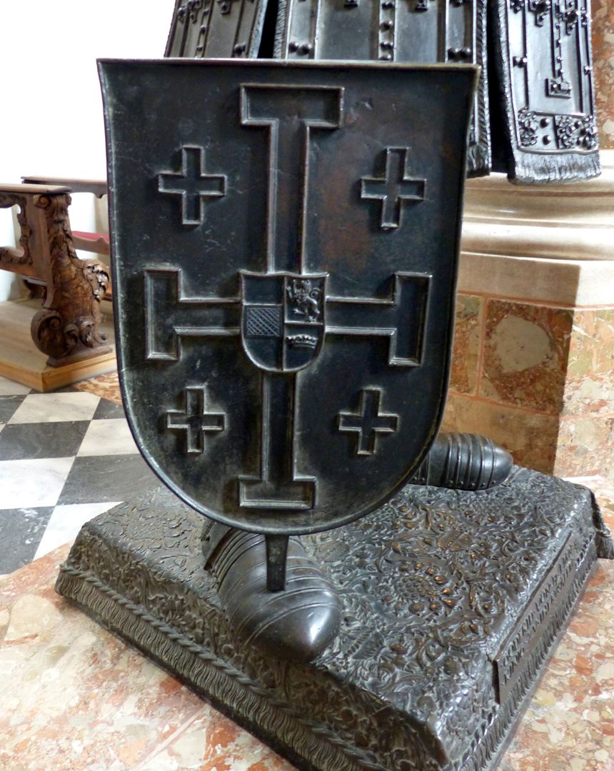 Gottfried von Bouillon (Innsbruck) Wappenschild