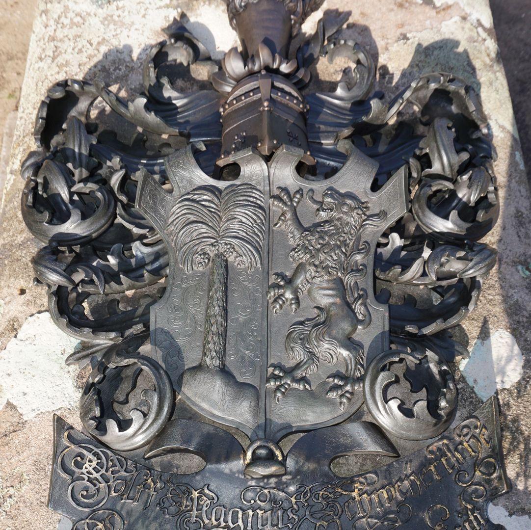 Epitaph des Wolf Magnus Schweyer zentraler Wappenschild