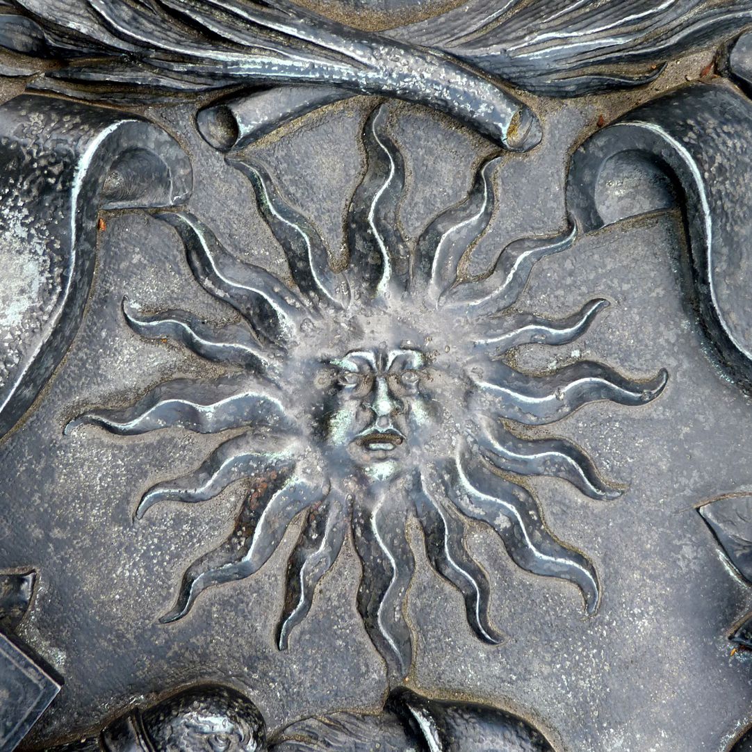 Epitaph des Andreas Georg Paumgartner mittige Sonne