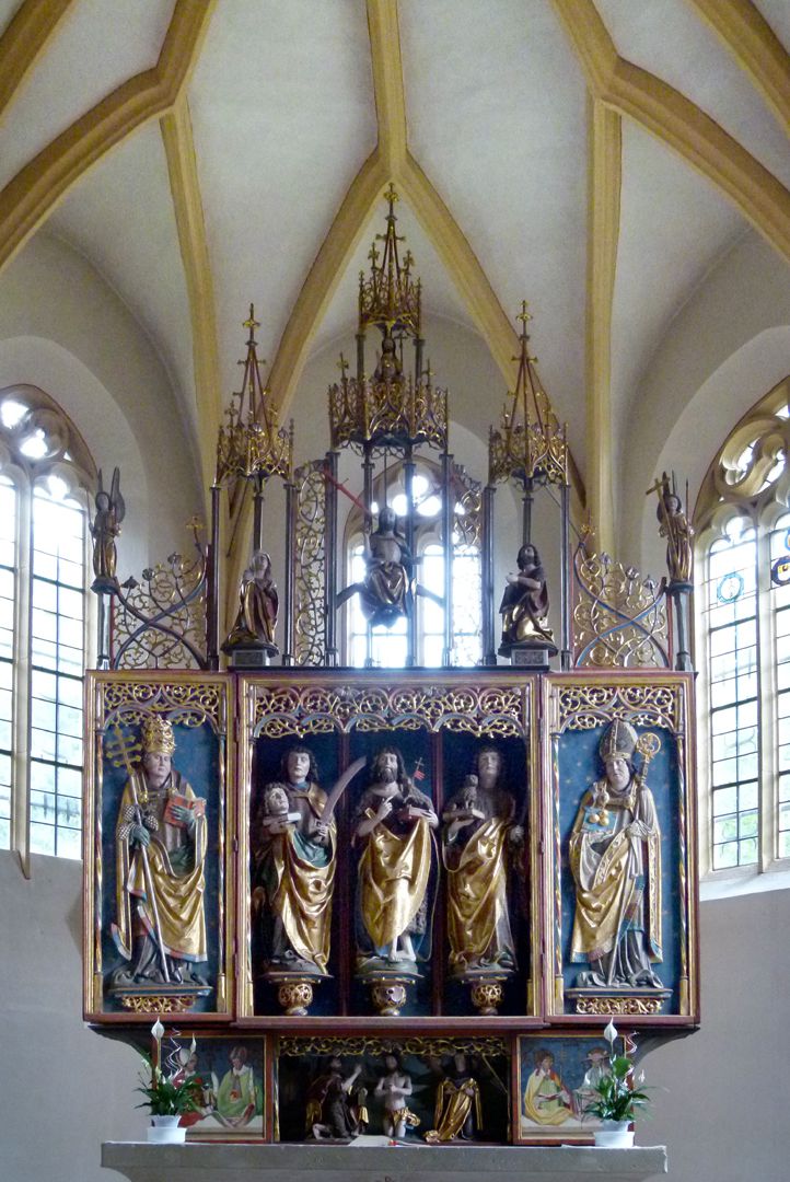 Gutenstettener Altar Chorraum, Flügelaltar