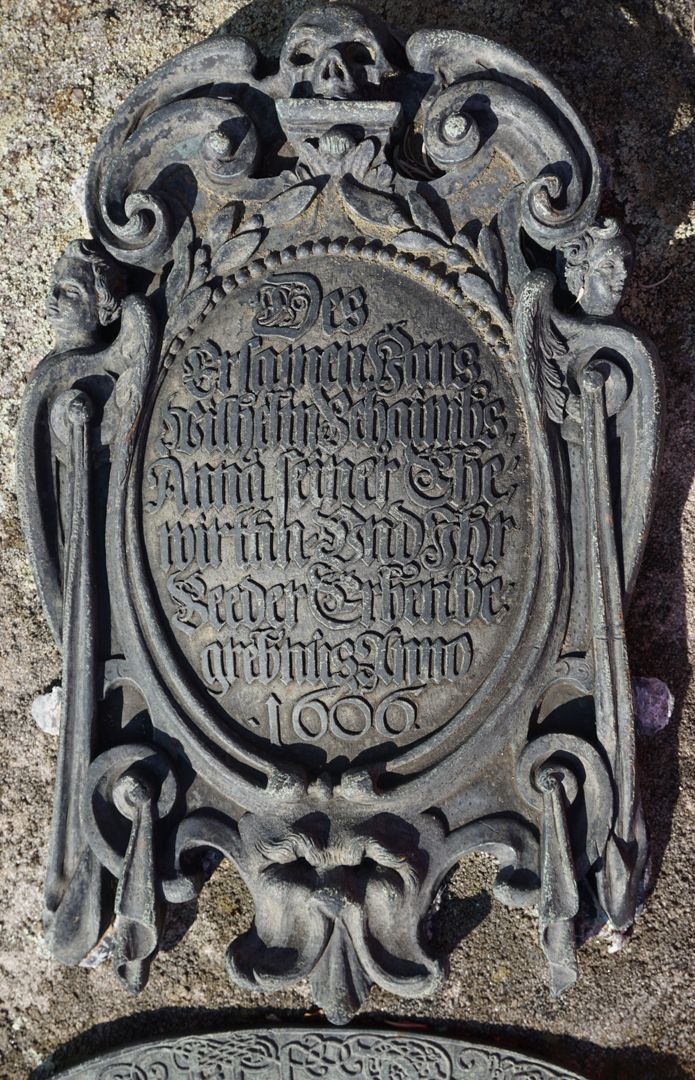 Epitaph des Hans Wilhelm Behaimb und Ehefrau Anna 