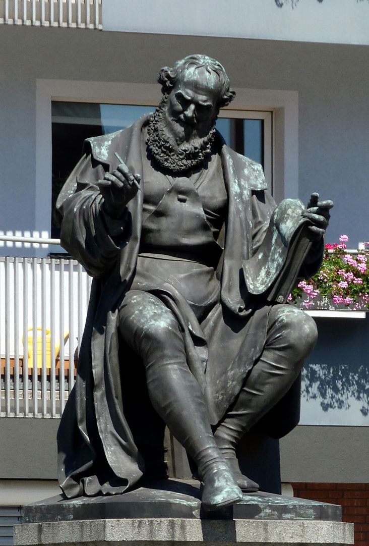 Hans Sachs Denkmal Sitzfigur