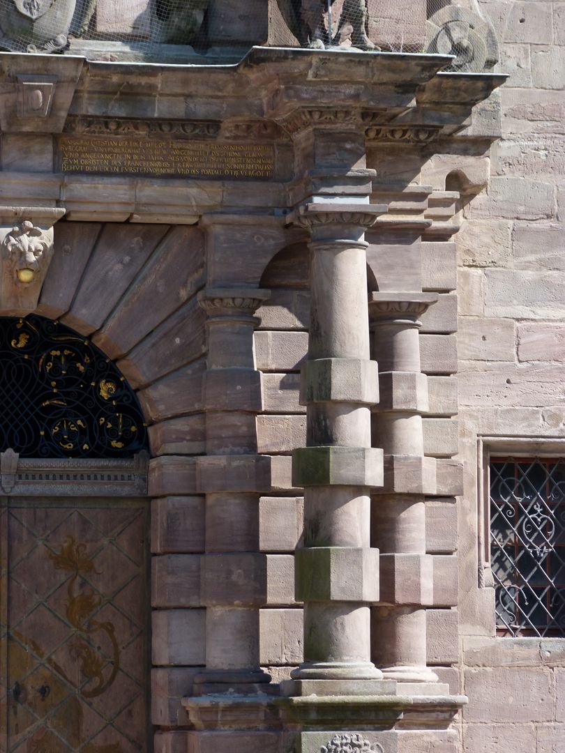 Christiansportal Portal, Detail