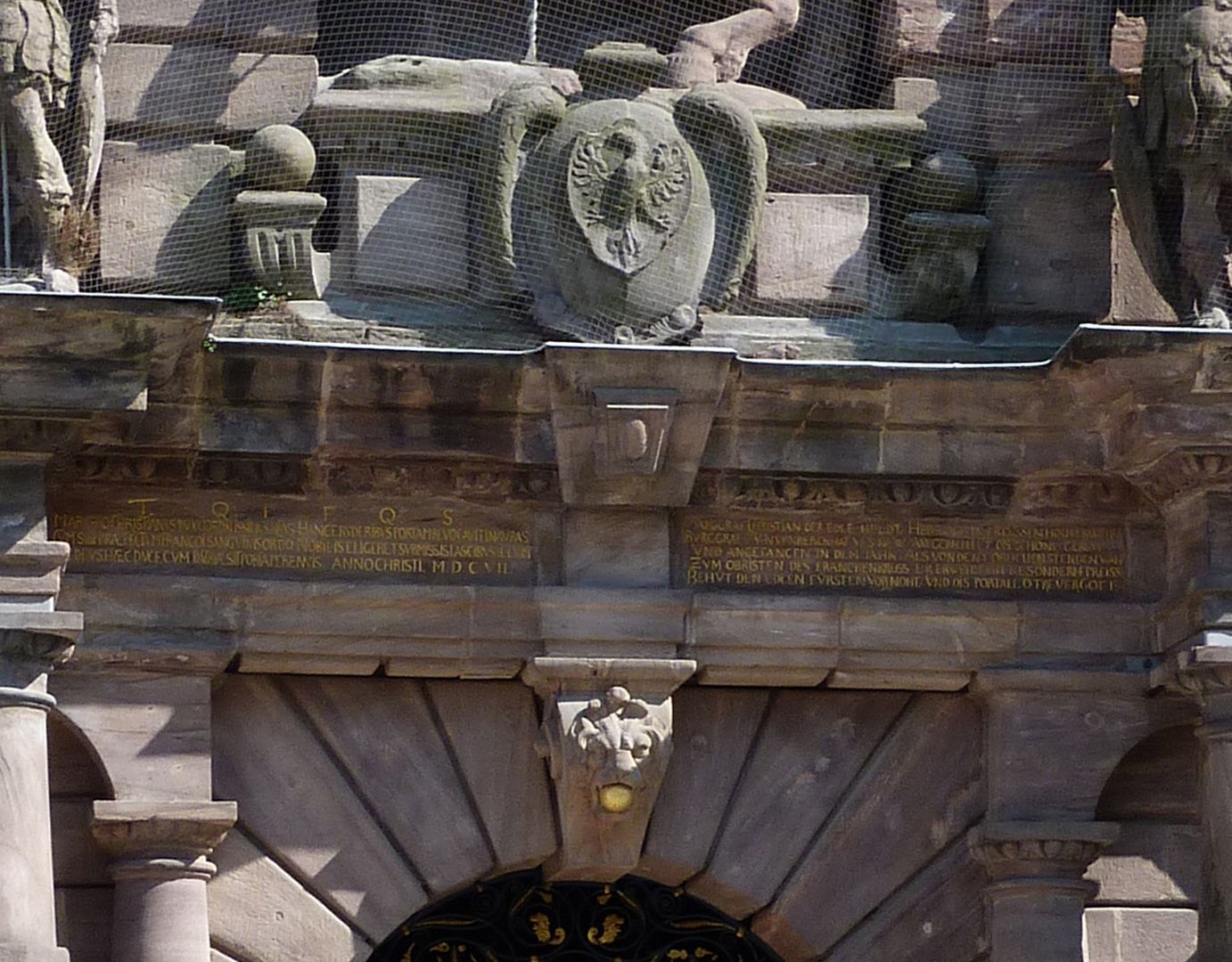 Christiansportal Portal, Detail