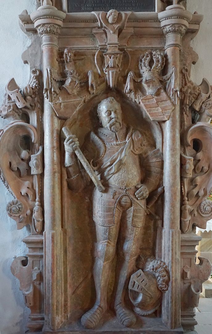 Epitaph für Hieronymus Kress von Kressenstein Rüstungsfigur