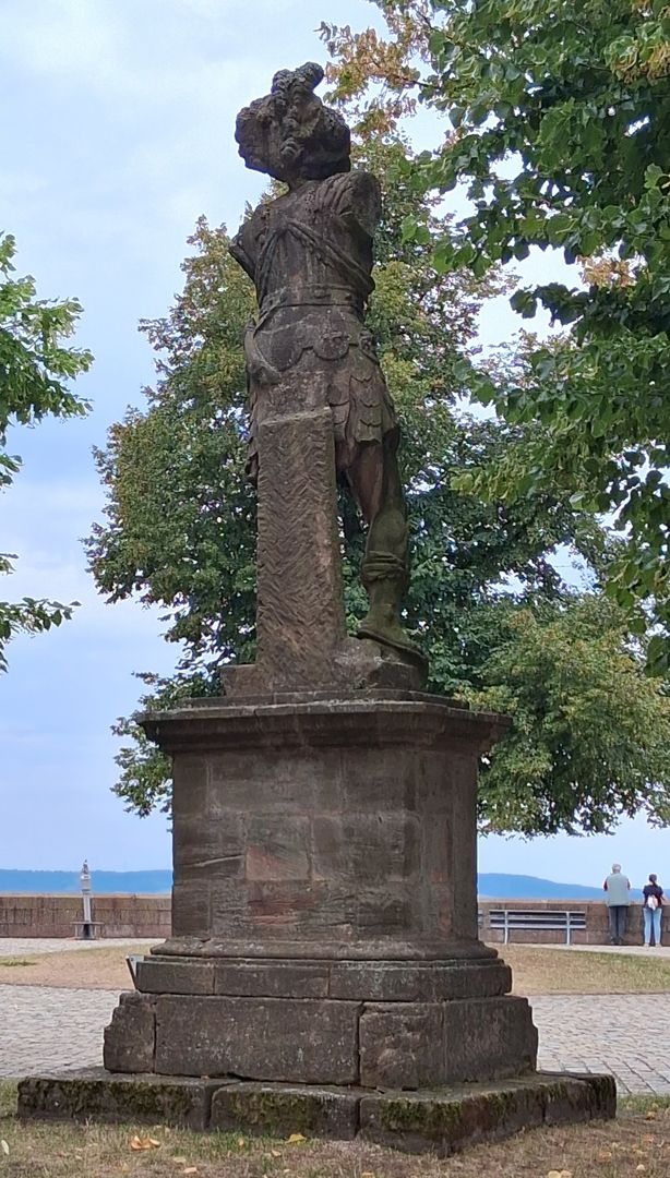 Kriegsgott Mars Rückansicht