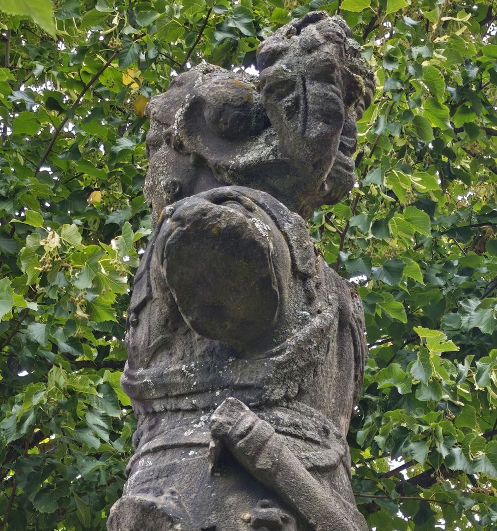 Kriegsgott Mars seitliche Ansicht, Detail