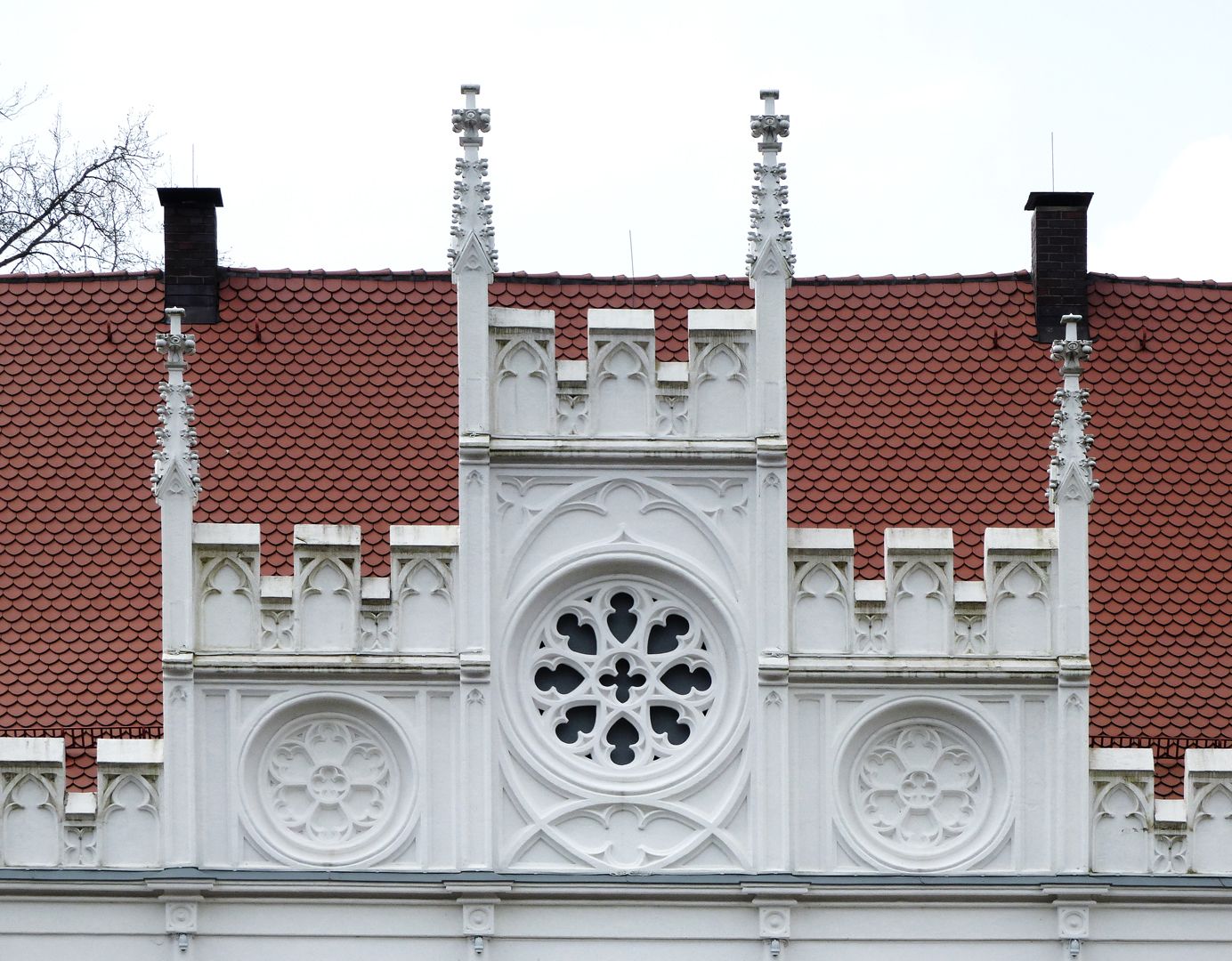 Schloß Reichenschwand Fassade, Giebel