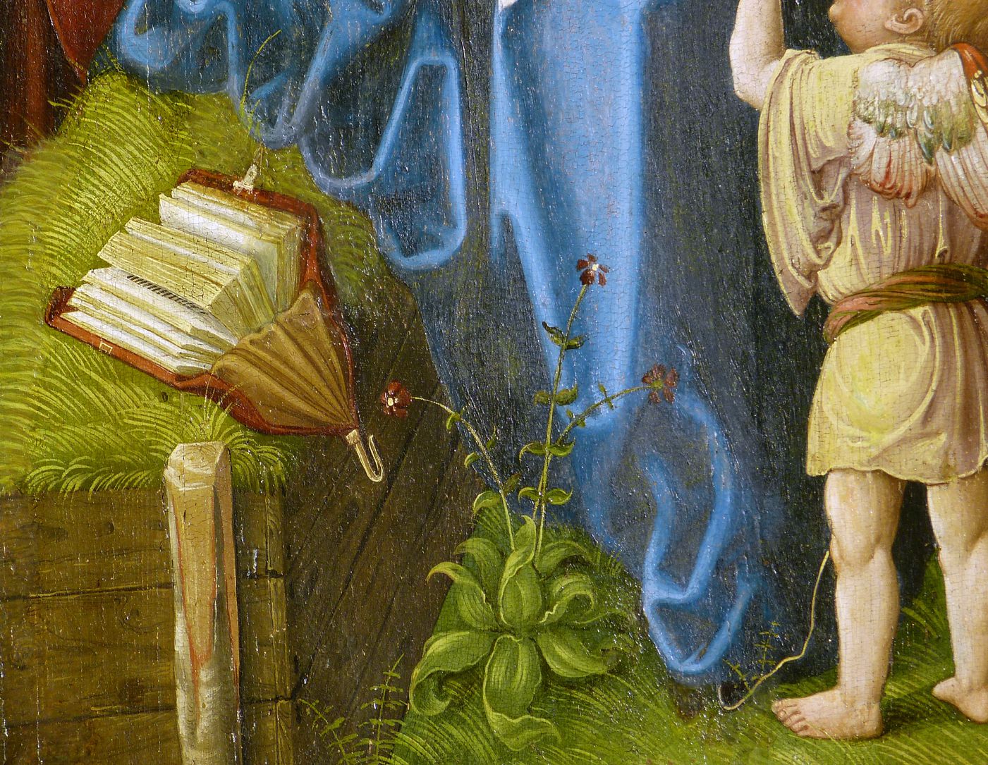 Heilige Sippe linke untere Bildecke