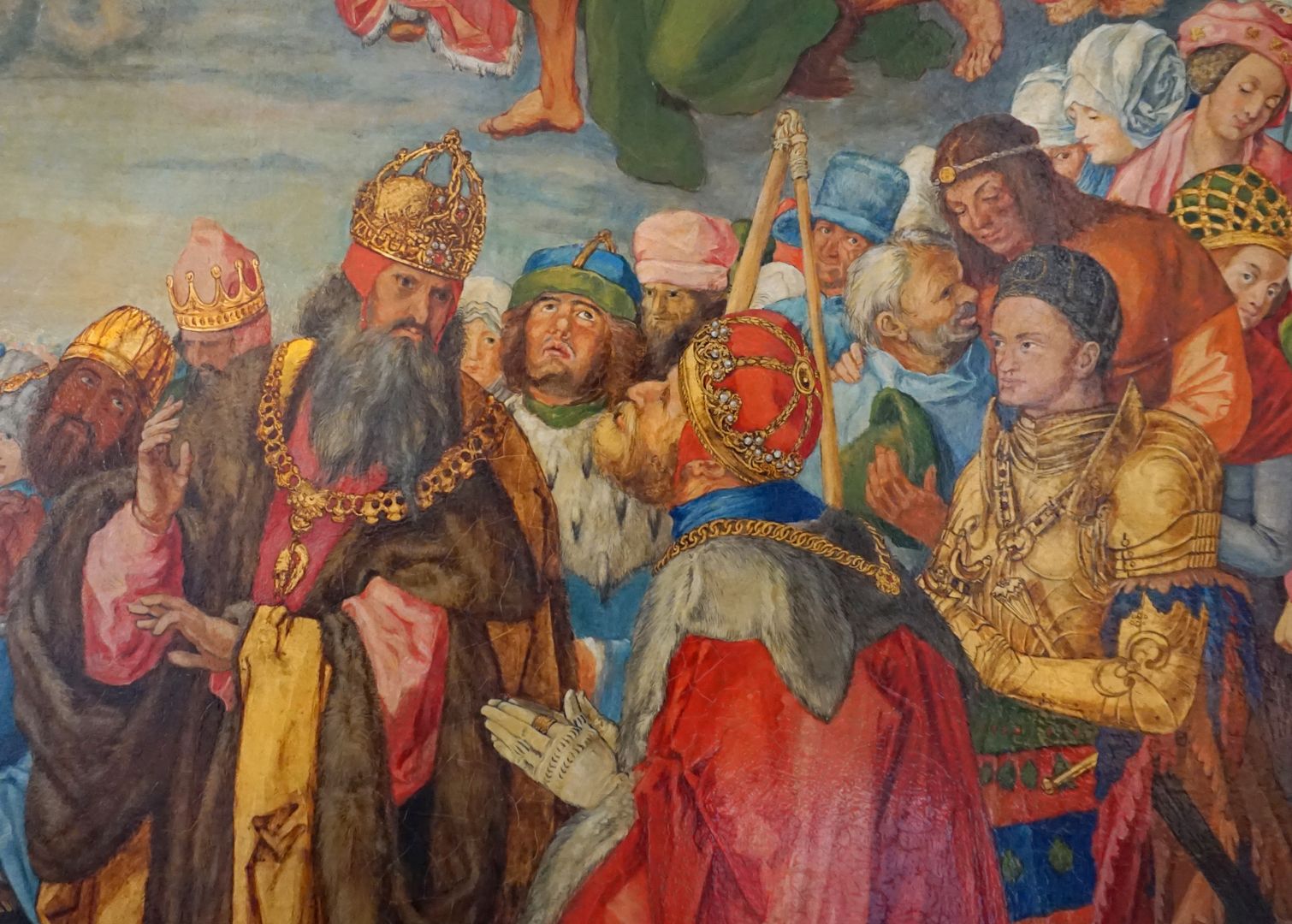 Allerheiligenbild / Landauer Altar Detailansicht