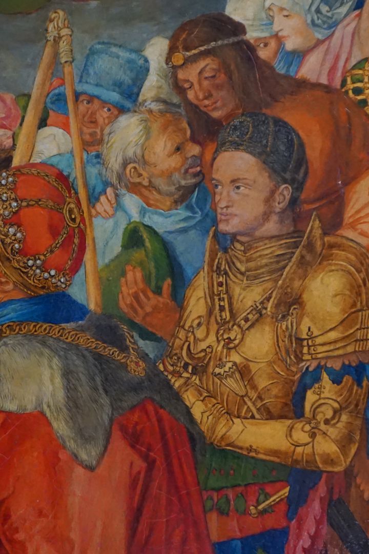 Allerheiligenbild / Landauer Altar Detailansicht