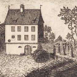 Das Schreibersche Schloss zu Erlastegen