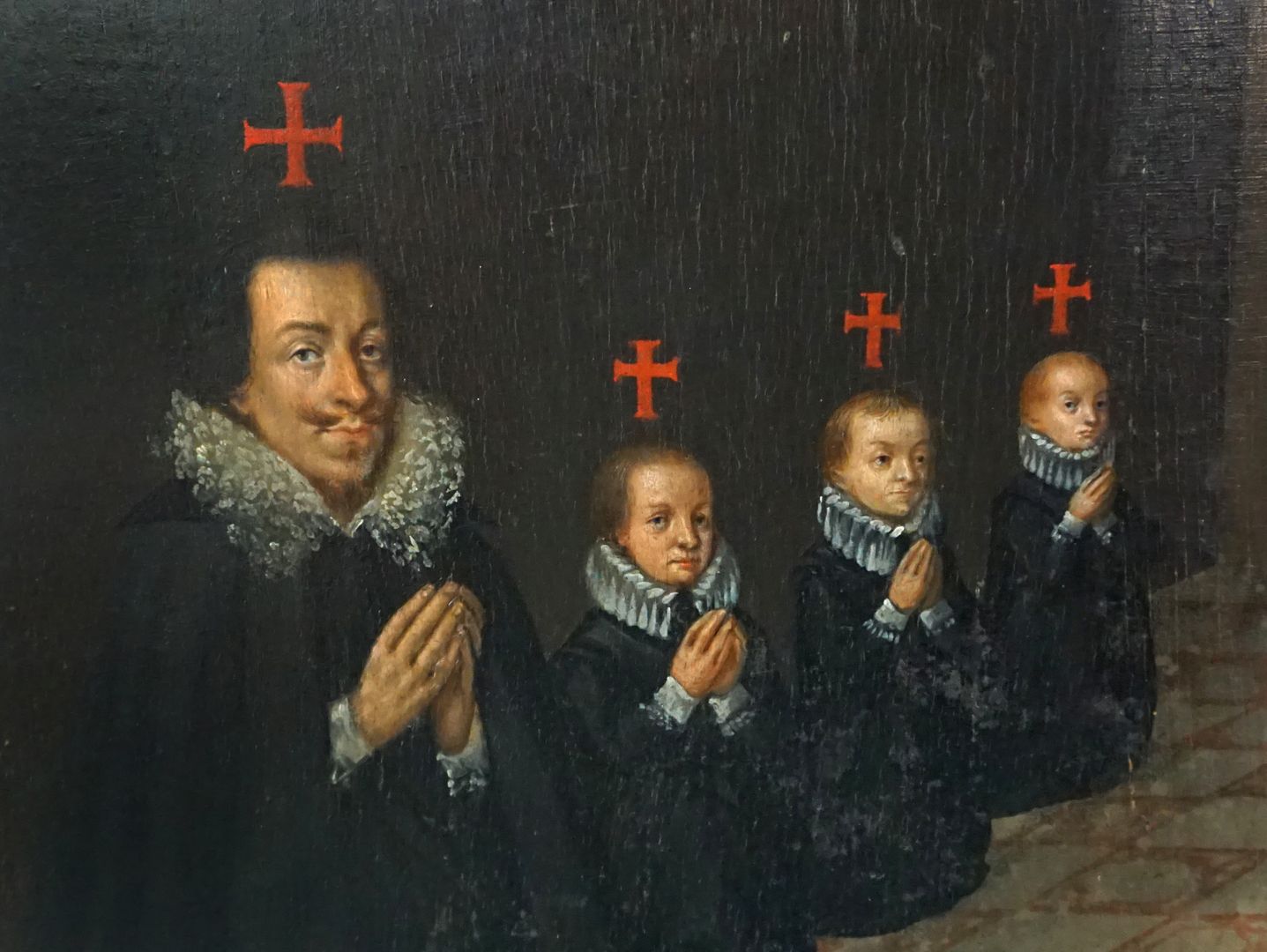 Gemäldeepitaph für Sigmund Herel Sigmund Herel und seine Söhne
