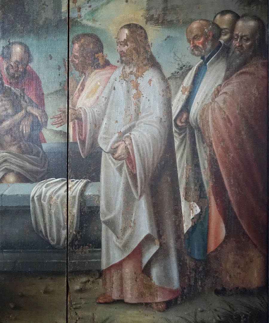 Gemäldeepitaph für Sigmund Herel Jesu im Kreise seiner Jünger