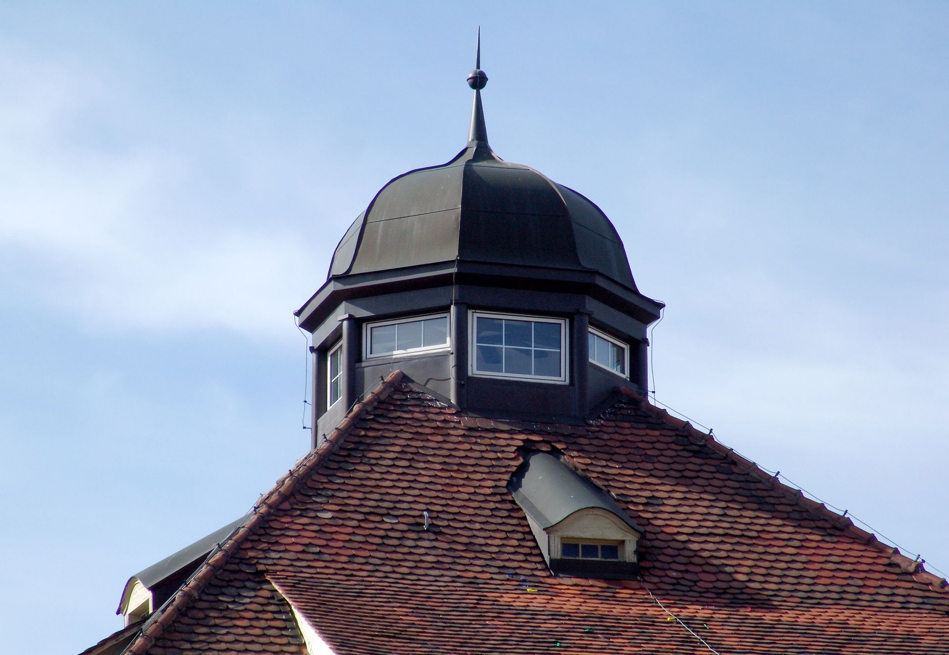 Wohnhaus, Campestraße 17 Dachlaterne