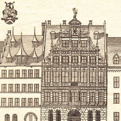 Das sogenannte weisse Pellers-Haus in Nürnberg