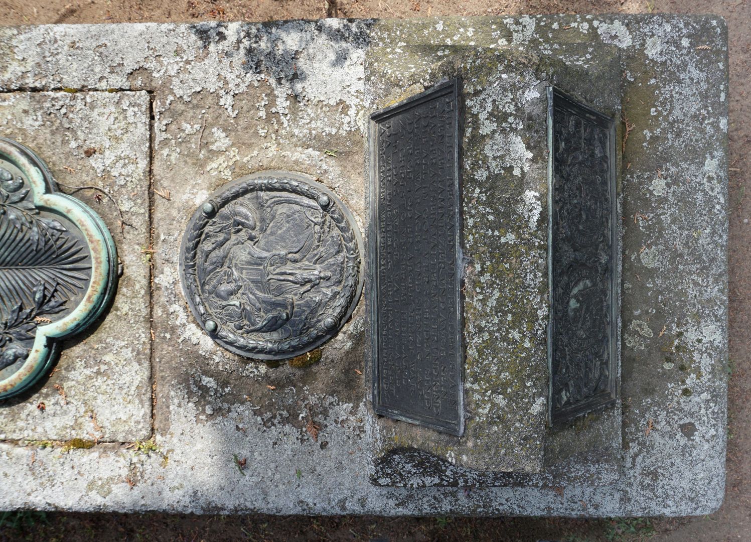 Wenzel Jamnitzer Grabstätte Ansicht von oben