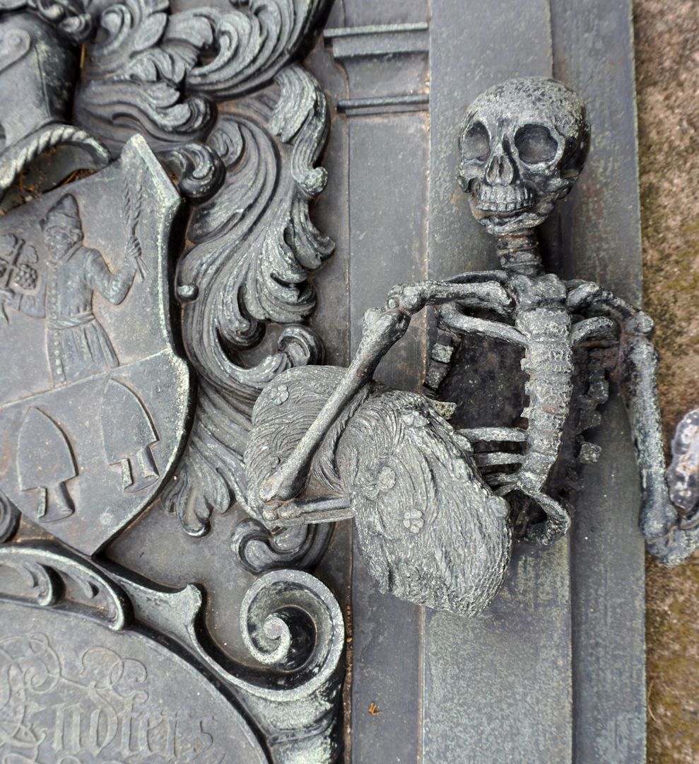 Epitaph des Christoph Endter und Ehefrau Anna Susanna Doppelmayr Detailansicht