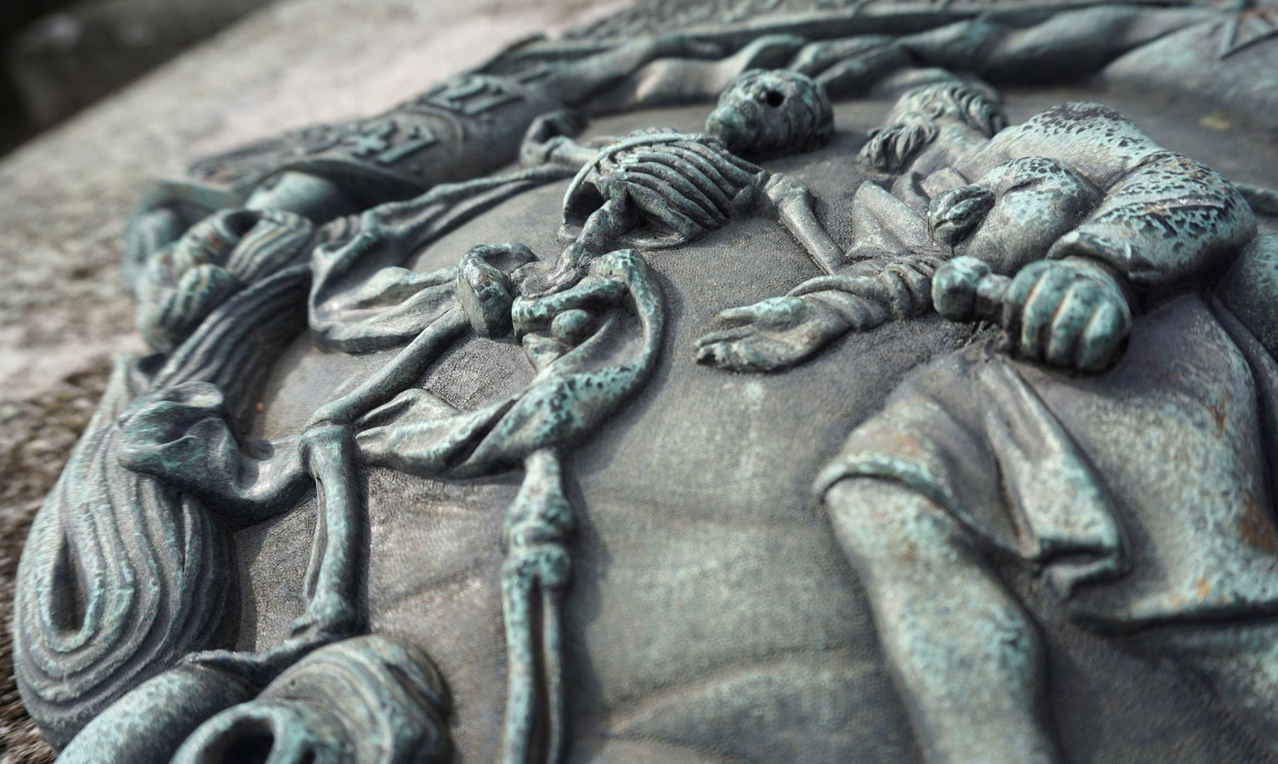 Grabstätte des Christian Friedrich Philipp Hohnbaum Detailansicht