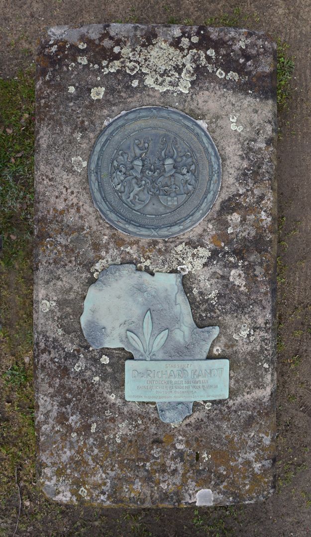 Johannisfriedhof Grabstätte 478 oben: Epitaph des David Ruprecht / unten: Epitaph des Richardt Kandt