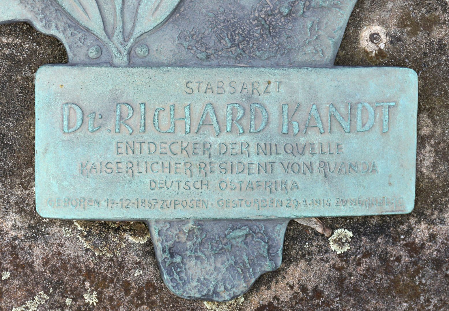 Johannisfriedhof Grabstätte 478 Epitaph des Richardt Kandt