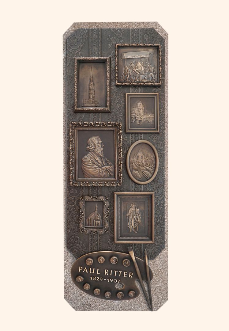 Paul Ritter Grabstätte Gesamtansicht von oben