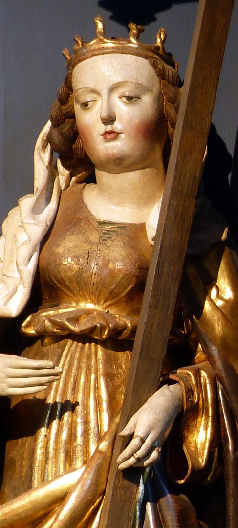 Katharinenretabel des Levinus Memminger St. Helena, Detail