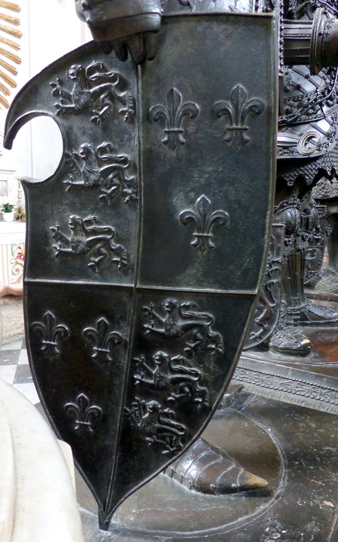 König Artus (Innsbruck) Wappenschild