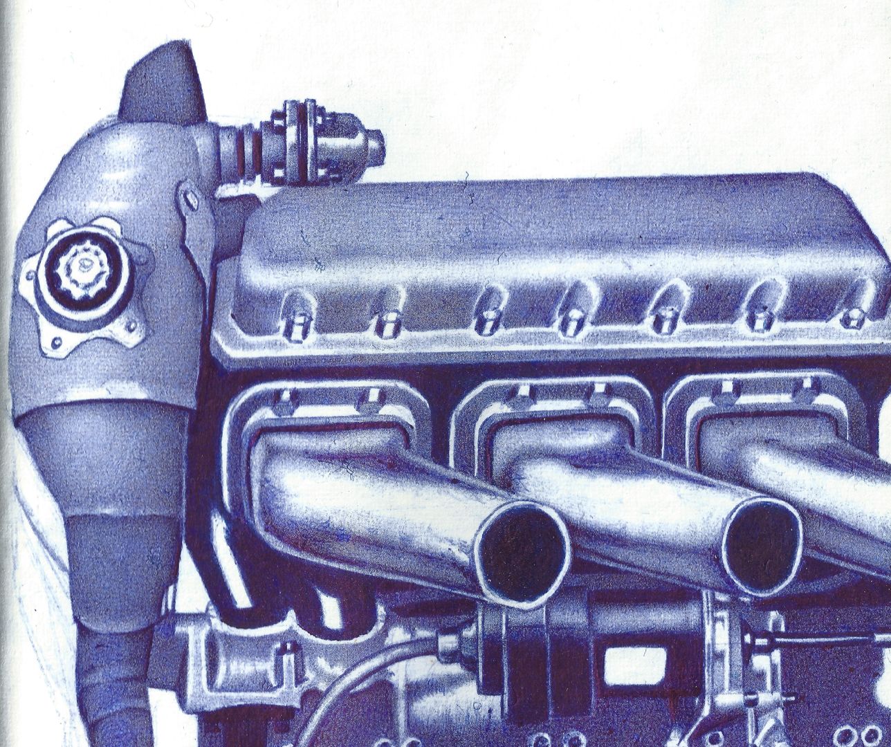 Flugmaschine Detailansicht