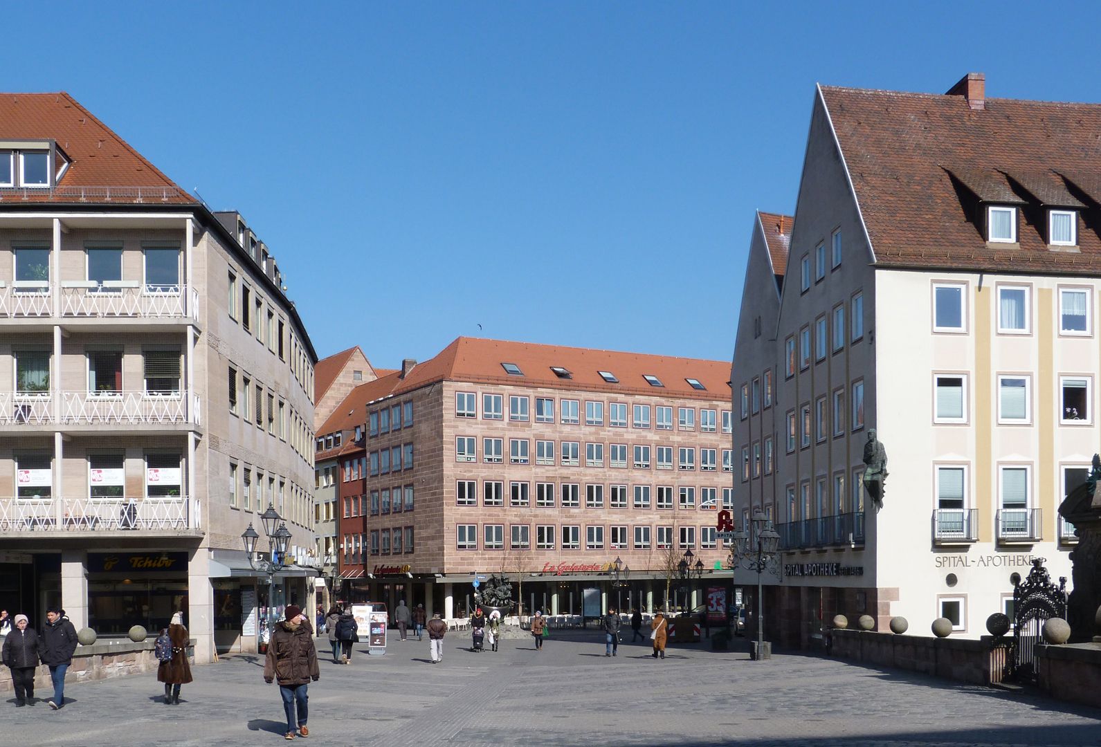 Konrad Groß Blick in die Plobenhofstrasse