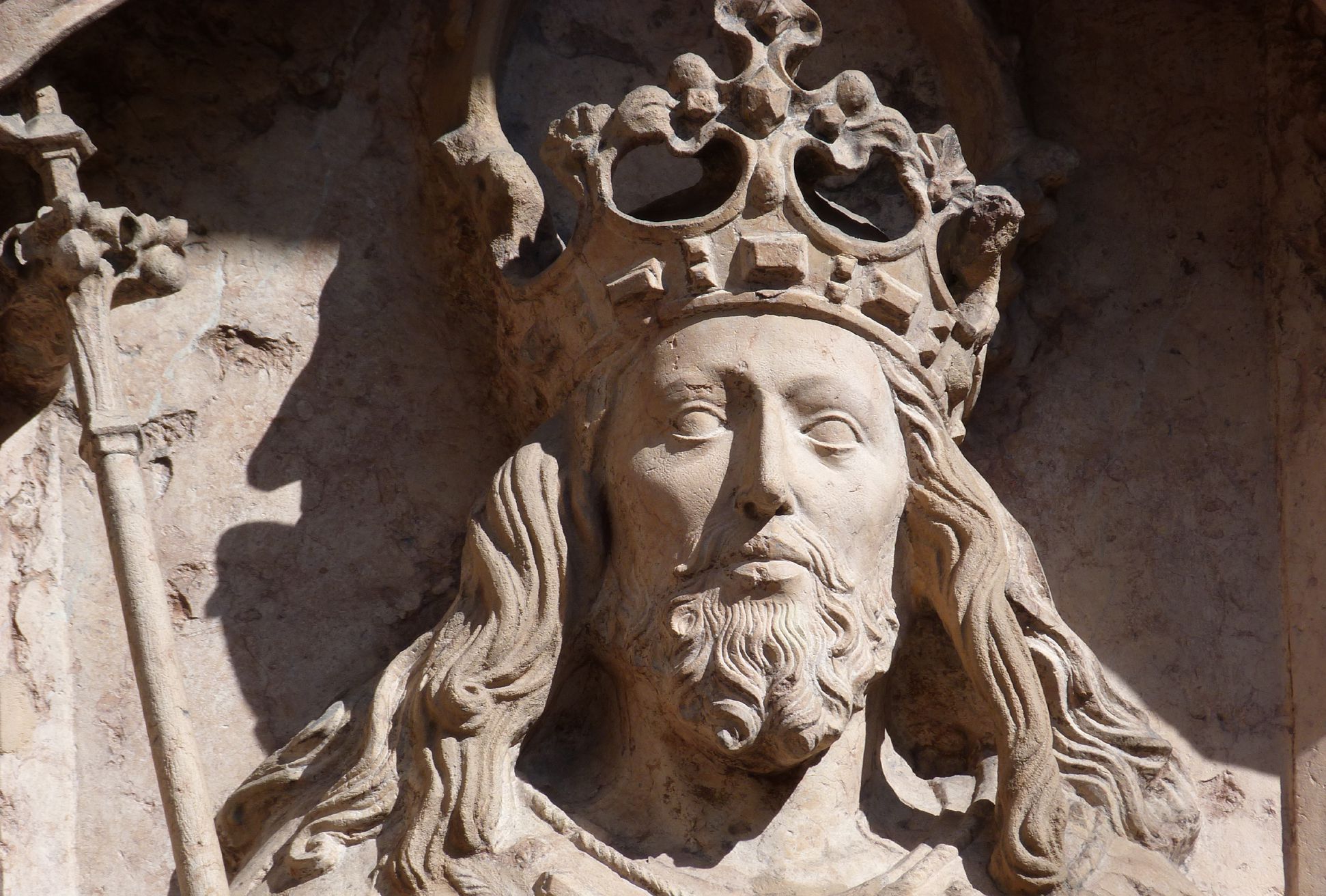 Epitaph des Kunz Horn Christus, Kopf