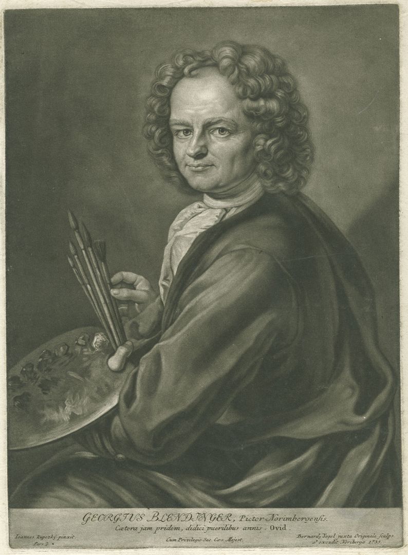 Portrait des Georg Blendinger 