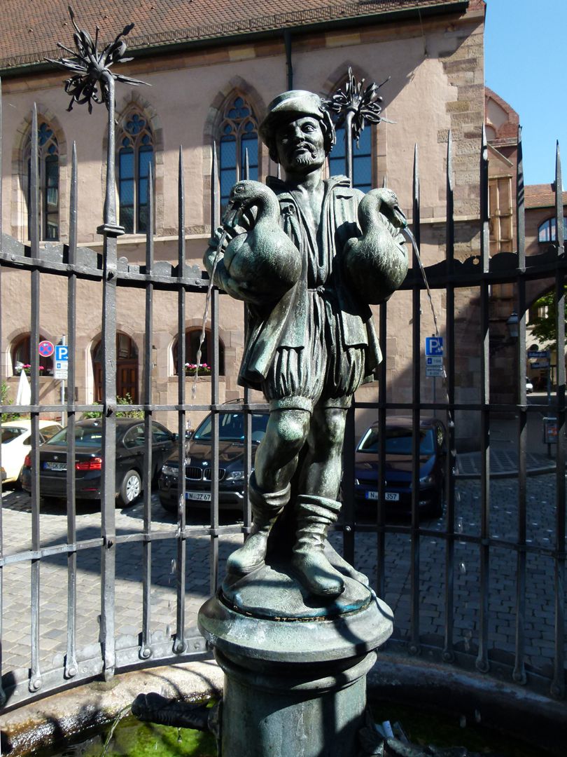 Gänsemännleinbrunnen Figur