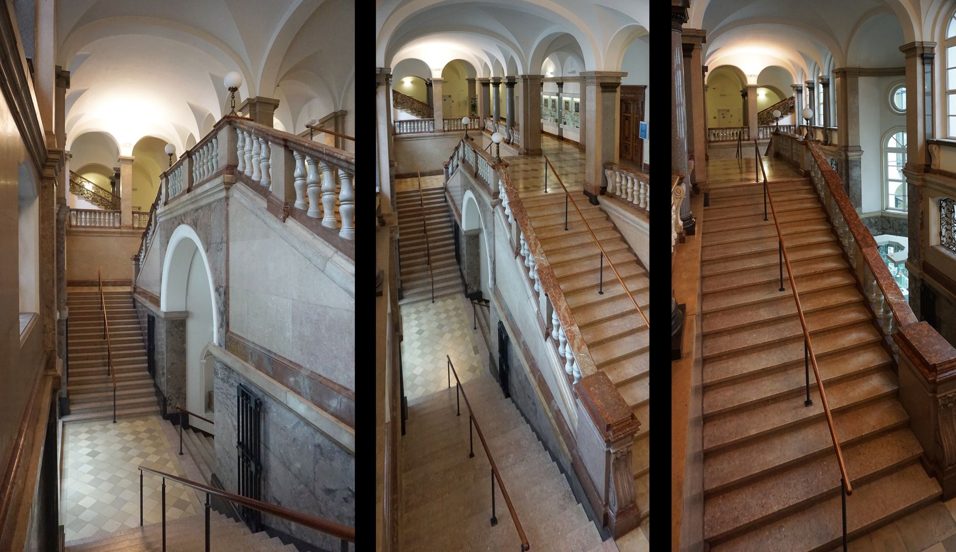 ehem. Bayerische Landesgewerbeanstalt (Gewerbemuseum) Haupttreppenhaus