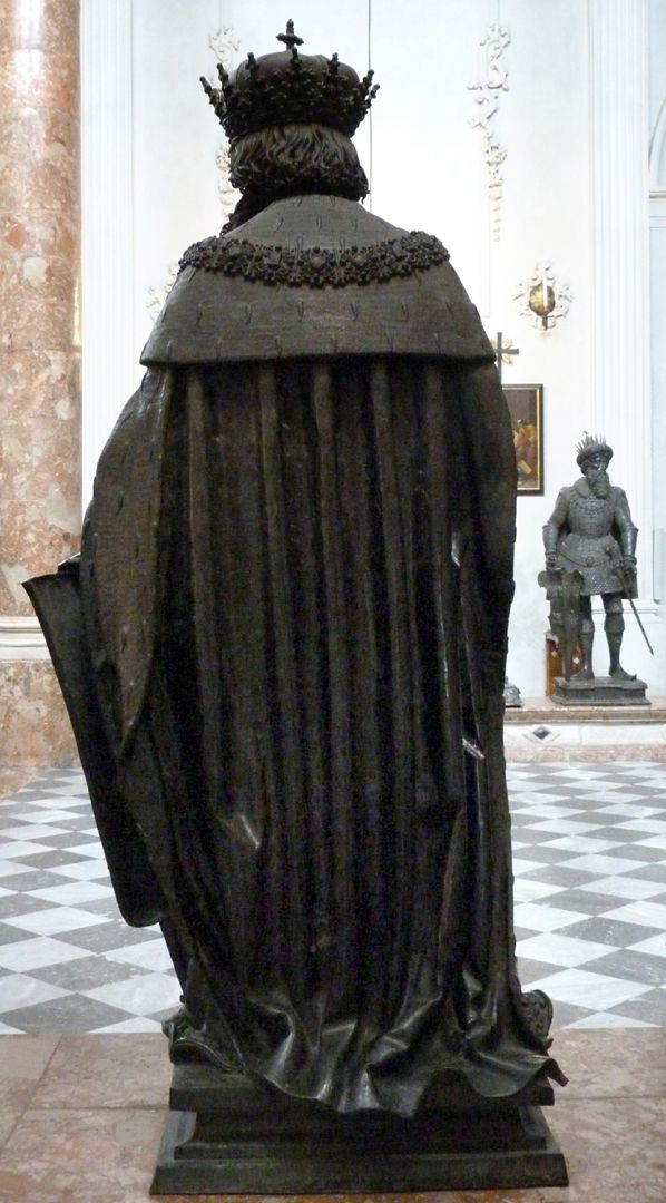 Leopold III. (Der Heilige) (Innsbruck) Rückansicht