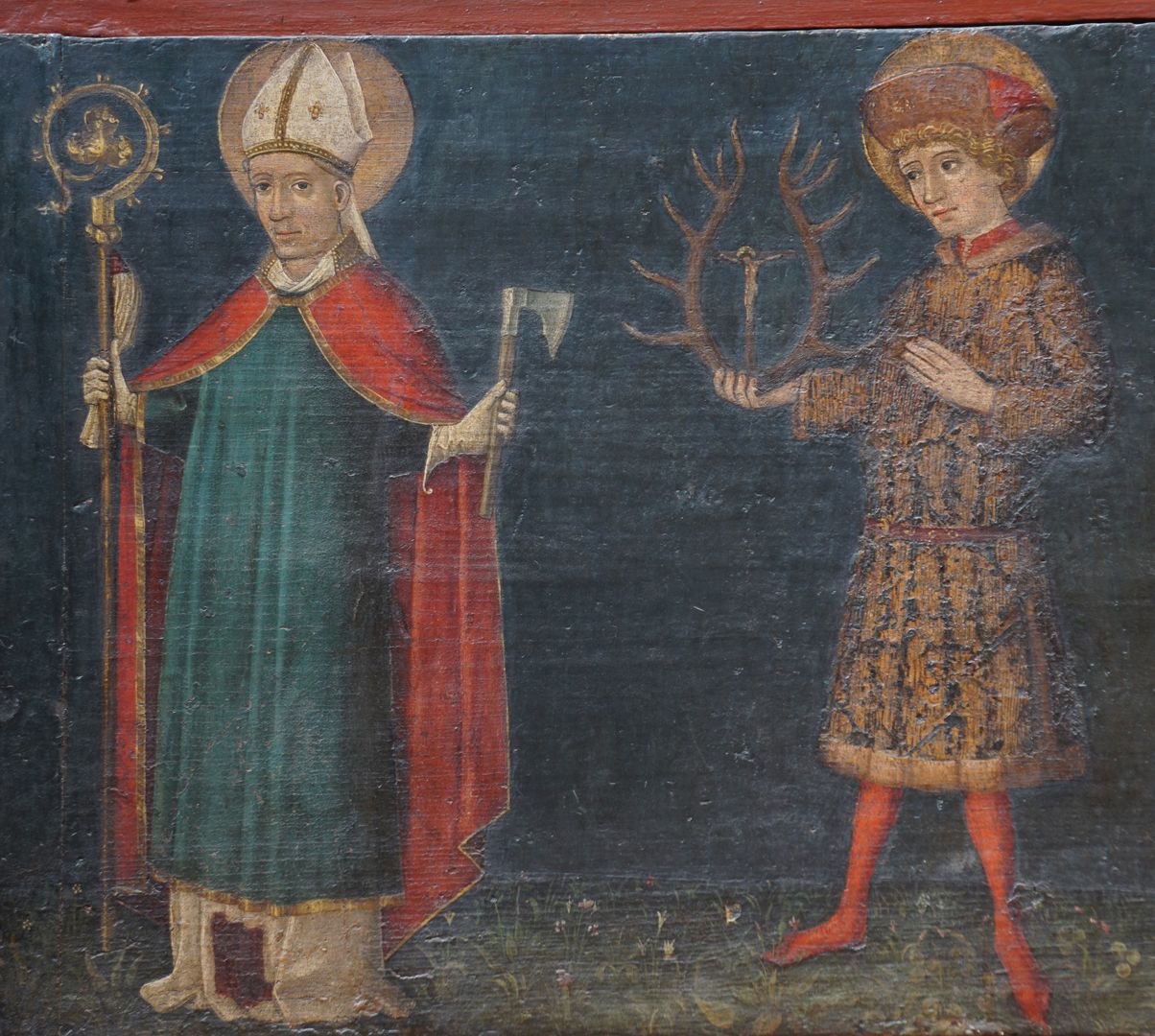 Wolfgangsaltar Wolfgang und Eustachius