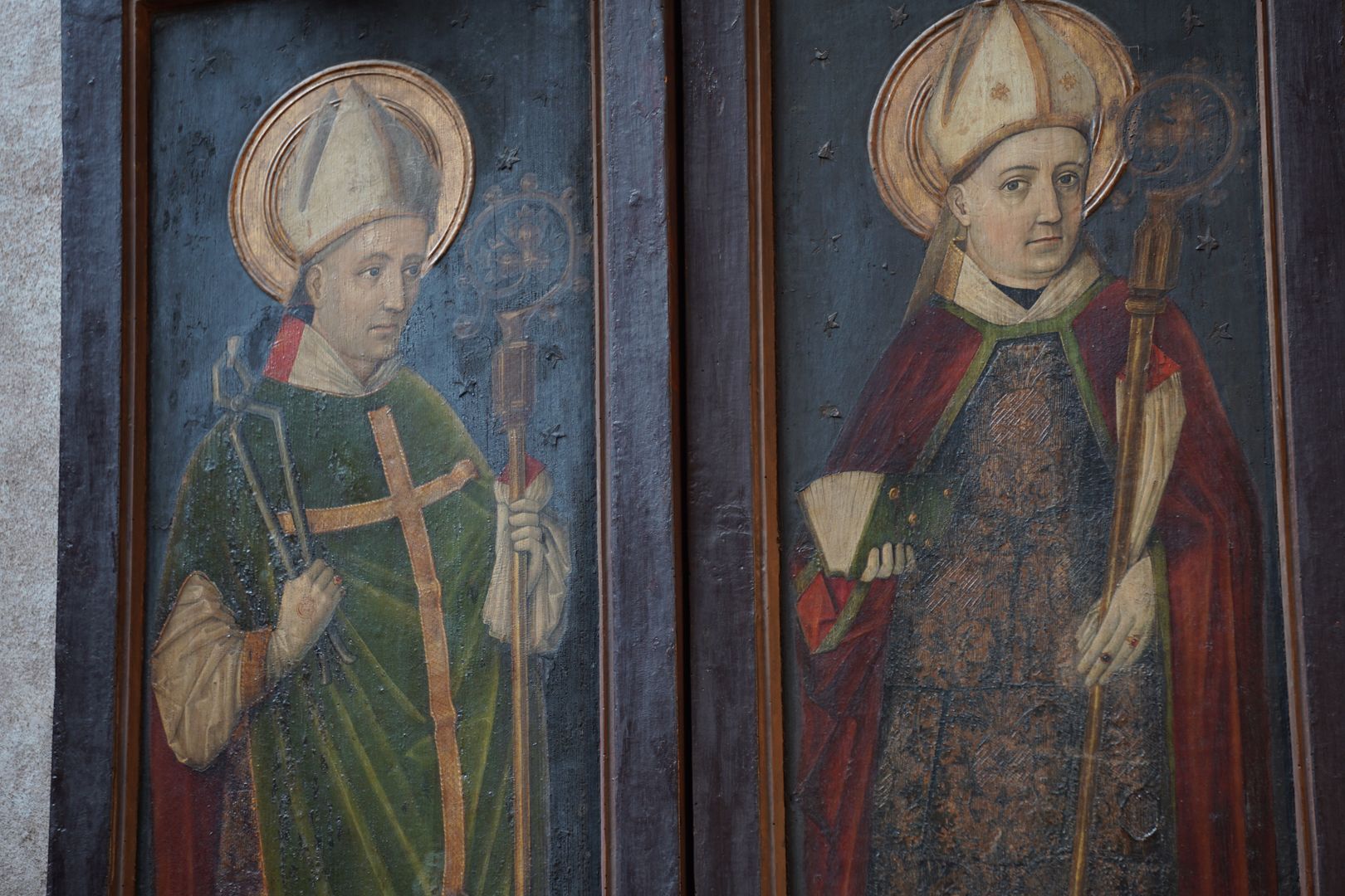 Wolfgangsaltar St. Levinus und St. Erhardus, Oberkörper