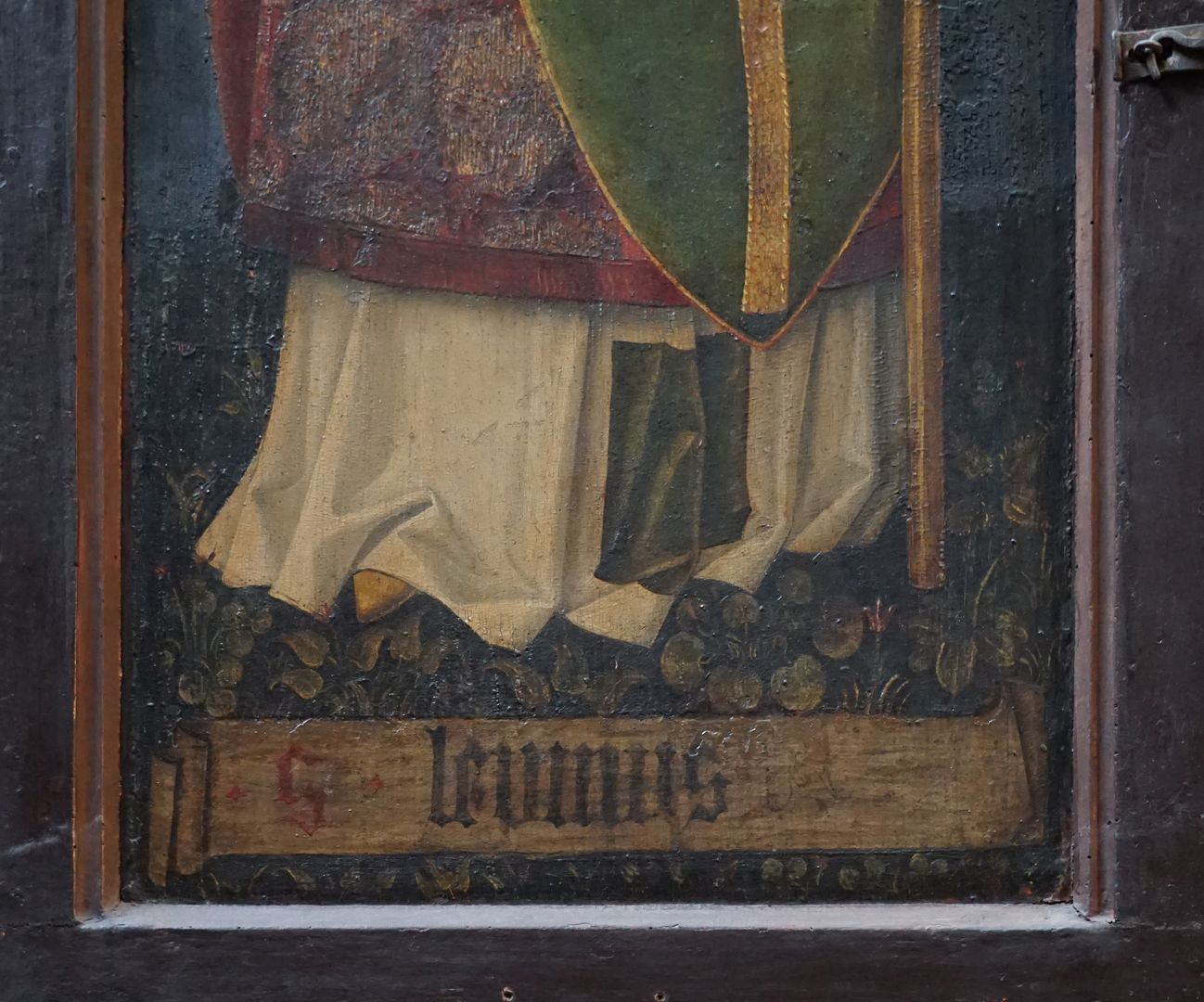 Wolfgangsaltar St. Levinus, unteres Bildviertel