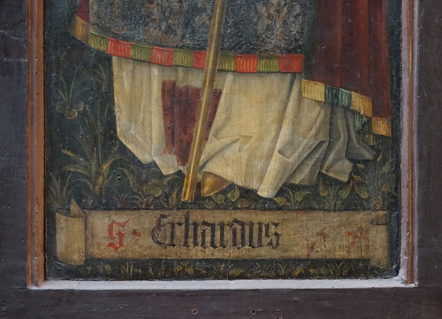 Wolfgangsaltar St. Erhardus, unteres Bildviertel