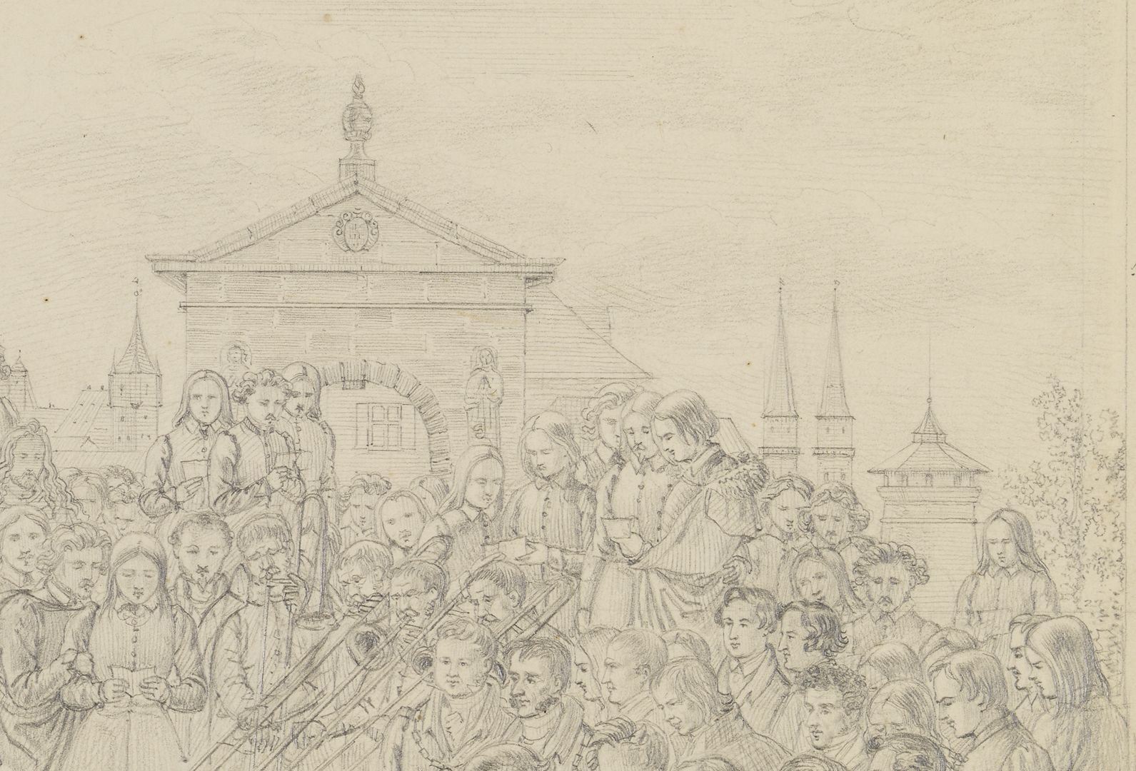 Gedenkfeier am Grabe Albrecht Dürers Detailansicht