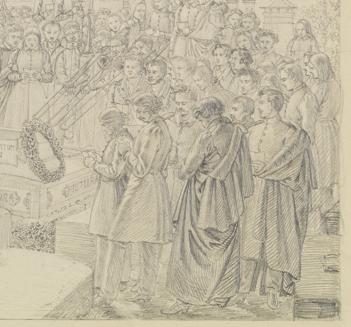 Gedenkfeier am Grabe Albrecht Dürers Detailansicht
