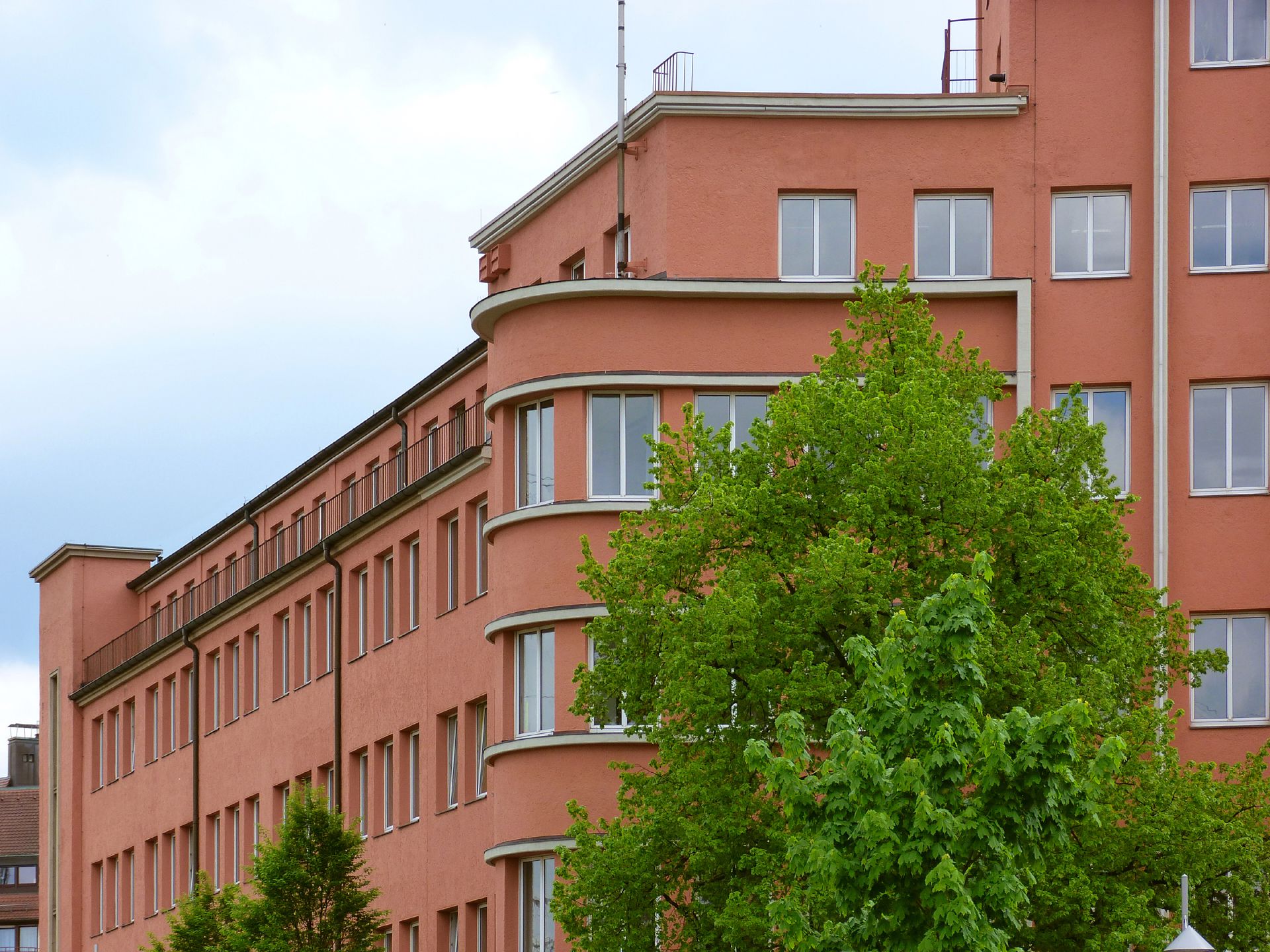 Verlagshaus der Fränkischen Tagespost Ansicht des nördlichen Flügels